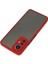 Xiaomi Mi 12 Lite Kılıf Montreal Silikon Kapak - Kırmızı 300099 5