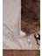 Bafra Beyaz Kahverengi Halı Yumuşak Oturma Odası Salon Çocuk Odası Mutfak Halısı P1197 120 x 180 4