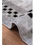 Lynosse Açık Gri Halı Yumuşak Oturma Odası Salon Çocuk Odası Mutfak Halısı P1201 120 x 180 4