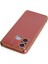 Xiaomi Redmi 12C Kılıf Volet Silikon - Kırmızı 300099 3