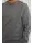 Hscstore Erkek Basic Açık Haki Sweatshirt - 2903 3