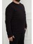 Hscstore Erkek Basic Siyah Sweatshirt - 2816 2