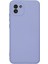 Samsung Galaxy A03 Kılıf Nano Içi Kadife Silikon - Lila 300099 1