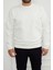Hscstore Erkek Basic Ekru Sweatshirt - 2903 1