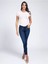 Curve Kadın Denim Skinny Pantolon W0Baj2D4671 2