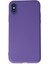 Iphone Xs Kılıf First Silikon - Mor 300099 1
