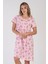 Pamuklu Kadın Kısa Kol Kısa Boy Gecelik , 161679 1