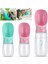 Pembe Tarzı 350 ml Pet Köpek Su Şişesi Taşınabilir Içme Kase Besleyici Kabak Bardak Waterer Köpek Kedi Açık Seyahat Sızdırmaz Köpek Pet Aksesuarları (Yurt Dışından) 2