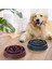 Sarı 02 Tarzı Resim Gösterdiği Gibi Pet Köpek Kase Yavaş Besleyici Plastik Yavru Kedi Yeme Çanak Kase Anti-Yutkunma Gıda Tabağı Besleme Köpek Kedi Maması Kase Malzemeleri (Yurt Dışından) 5