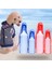 Mavi 500ML Stili Pet Dispenseri Katlanabilir Açık Pet Köpek Kasesi Taşınabilir Köpek Kedi Içme Suyu Besleyici Köpek Seyahat Su Şişesi (Yurt Dışından) 3