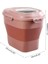 8FP600212-GN Stili D08D Pet Gıda Saklama Kabı Köpek Kedi Balık Için Saklama Kutusu Kuş Katlanabilir Pirinç Konteyner Hava Geçirmez Plastik Saklama Tutar (Yurt Dışından) 3