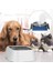 Beyaz Stil 1.5l Pet Köpek Kaseleri Yüzer Anti Sıçrama Islatmayan Ağız Su Besleyici Kaymaz Pet Kase Su Besleyici Taşınabilir Köpek Kase (Yurt Dışından) 4
