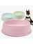 Pembe Tarzı 4 Beden Mavi Yeşil Pembe Gıda Sınıfı Buğday Samanı Köpek Kasesi Pet Kedi Besleyici Tabak ve Küçük Orta Büyük Köpekler Için Yemek Su Kaseleri Kaymaz (Yurt Dışından) 2