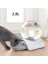 Mavi Stil 29X18X23CM Pet Su Sebili Kedi Içme Çeşmesi Otomatik Kabarcık Besleyici Köpek Waterer Kediler Büyük Yerçekimi Kaseler ve Suluklar 2.8l (Yurt Dışından) 2