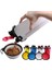 Mavi Stil Seyahat Katlanır Silikon Kase Köpek Kedi Maması Su Besleyici Fincan 2 In 1 Pet Su Şişesi Dağıtıcı Köpek Kedi Içme (Yurt Dışından) 2