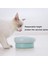 Sadece Blue Pad Stili Makesure Obur Kedi Besleme Kasesi Omurgayı Korumak Için Seramik Kedi Mama Kasesi Devrilmeyi Önlemek Için Raflı Kedi Kasesi Seti (Yurt Dışından) 4