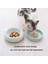 Sadece Blue Pad Stili Makesure Obur Kedi Besleme Kasesi Omurgayı Korumak Için Seramik Kedi Mama Kasesi Devrilmeyi Önlemek Için Raflı Kedi Kasesi Seti (Yurt Dışından) 5