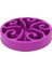 Mor Tarzı S - 20.4X20.4X3.7CM Benepaw Toksik Olmayan Eğlenceli Yavaş Besleyici Köpek Kasesi Gıda Kaymaz Pet Yemek Yavaş Besleme Kasesi Labirent Büyük (Yurt Dışından) 1