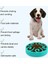Mor Tarzı S - 20.4X20.4X3.7CM Benepaw Toksik Olmayan Eğlenceli Yavaş Besleyici Köpek Kasesi Gıda Kaymaz Pet Yemek Yavaş Besleme Kasesi Labirent Büyük (Yurt Dışından) 2