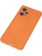 Xiaomi Redmi Note 12 5g Kılıf Nano Içi Kadife Silikon - Turuncu 300099 4