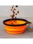 Sarı Stil 1000ML 17.5X7CM ml Pet Katlanır Silikon Kase Büyük Katlanabilir Açık Seyahat Taşınabilir Köpek Mama Kabı Besleyici Çanak Kase (Yurt Dışından) 3