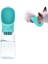 Fliter Tarzı Beyaz 550ML ml Sızdırmaz Taşınabilir Pet Su Şişesi, Yürüyüş Için Büyük Köpek Su Besleyici, Yavru Kedi Seyahat Su Şişesi (Yurt Dışından) 2