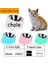 Yeşil Stil S 150ML-0.5CUP Ücretsiz Özelleştirilmiş Evcil Hayvan Adı Evcil Hayvan Malzemeleri Pet Kaseler Karışıklık Ücretsiz Köpekler ve Kediler Için 15 Derece Eğimli Kase Lcup Siyah (Yurt Dışından) 2