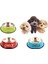 Çizgi Film Kırmızı Stili Xl 30CM Kişiselleştirilmiş Adı Kedi Köpek Paslanmaz Çelik Renkli Pet Köpek Kedi Kase Kaymaz Dayanıklı Pet Kase Besleyici Besleme Köpek Suluk (Yurt Dışından) 2