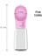 L Pembe Şişe Stili Taşınabilir Pet Köpek Su Şişesi Seyahat Yavru Kedi Içme Kabı Açık Pet Su Sebili Besleyici Küçük Büyük Köpekler Için Pet Ürün (Yurt Dışından) 1