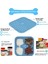 S Takım 15X15X1CM Stili Köpekler Kediler Için Mat Pet Yalama Pedi Yavaş Besleme Pedi Kedi Köpek Yalama Mat Pet Banyosu Oyalama Pedleri Silikon Dağıtıcı Köpek Yalama Mat (Yurt Dışından) 5