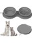 PEMBE-B-350ML Stili Açık Silikon Çift Köpek Maması Kaseler Katlanabilir Kaymaz Köpek Kase Seyahat Taşınabilir Pet Anti-Boğulma Kusma Besleme Kase (Yurt Dışından) 5
