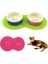 Yeşil Stil Pvc Servis Altlığı Kedi Kase Mat Köpek Pet Besleme Suyu Yemek Bulaşık Tepsisi Temiz Yer Drog (Yurt Dışından) 4