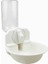 Beyaz Stil 16X11.8X17CM Pet Suluk Şişe Plastik Pet Içme Suyu Kase Dispenseri Çeşme Kafası Konteyner Dispenser Besleyici Asılı Su Isıtıcısı (Yurt Dışından) 1