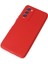Tecno Camon 18 Kılıf First Silikon - Kırmızı 300099 3
