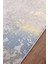 Wilto Mavi Sarı Halı Yumuşak Oturma Odası Salon Çocuk Odası Mutfak Halısı PF166 80 x 300 3