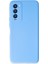 Tecno Camon 18 Kılıf First Silikon - Mavi 300099 1