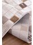 Bafra Kahverengi Beyaz Halı Yumuşak Oturma Odası Salon Çocuk Odası Mutfak Halısı P1190 80 x 300 5
