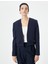 Blazer Ceket Kapaklı Cepli Standart Kesim 3