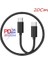 Type-C -To Type C 60W QC3.0A Hızlı 0.20CM Kısa Şarj Kablosu 1