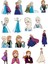 Fun Life 33 Parça Frozen, Elsa, Anna, Olaf Sticker Seti 1