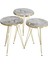 Zigon Sehpa Gold Efes Tel 1043 1