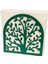 Hayat Ağacı Temalı Yeşil Metal Peçetelik 1