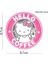 Hello Kitty Coffee Kaymaz Tabanlı Bardak Altlığı (8,7 Cm) 2