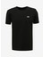 Bisiklet Yaka Baskılı Siyah Erkek T-Shirt F4SM-TST 0202 1