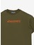 Baskılı Haki Erkek T-Shirt D4SB-TST3035 3