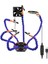 5 Arms Pro1 Stili Esnek Tutucu Timsah Kolları Klip Kelepçe Lehimleme Yardım Üçüncü El Pcb Ayarlanabilir Kaynak Masası 3x Büyüteç LED Lamba (Yurt Dışından) 2