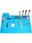 TE-609 210X330MM Tarzı Antistatik Esd Lehimleme Matı Bga Rework Istasyonu Için Büyük Ipad Tamir Isı Yalıtım Matı Ped Küçük Silikon Mat Kalın Lehimleme (Yurt Dışından) 2