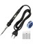Set-8 Stili 220V Ab Fişi 80W Elektrikli Havya Seti Seti Dijital Sıcaklık Ayarlanabilir Kaynak Aracı Lehim Teneke Demir Ipuçları ile Tamir Araçları (Yurt Dışından) 3