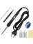 Set-7 Stili 110V Abd Fişi 80W Elektrikli Havya Seti Seti Dijital Sıcaklık Ayarlanabilir Kaynak Aracı Lehim Teneke Demir Ipuçları ile Tamir Araçları (Yurt Dışından) 5