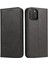 Iphone 15 Için Kart Ekleme Deri Folio Flip Case Manyetik Karbon Telefon Kılıfı (Yurt Dışından) 1